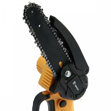 Пила цепная аккумуляторная DEKO  DKCHS 063-4309 шина 15 см.