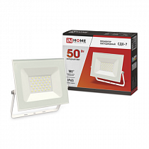 Прожектор сд СДО-7 50Вт 230В 6500К IP65 белый IN HOME на сайте Стройсервис
