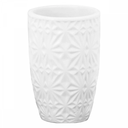 Стакан д/зубных щеток ВаннДерВайт, керамика, цвет белый 60716 Master House