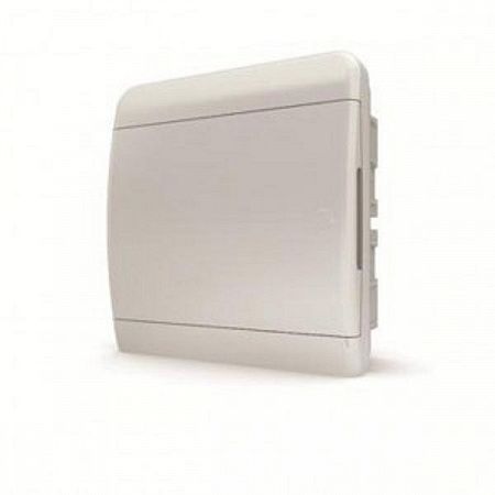 TEKFOR бокс (корпус) пласт. встраив. ЩРВ-П-8 мод. непрозр. белая дв. IP41 BVN 40-08-1 на сайте Стройсервис
