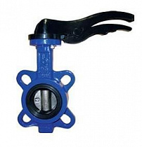 Затвор дисковый поворотный Ду50 Ру16 межфланцевый на сайте Стройсервис
