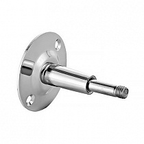 Держатель для псш без кольца с отверстиями на отражателе ( хром) Luxon  на сайте Стройсервис
