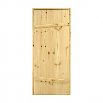 Дверь банная клиновая Сосна 1800*700мм, класс А на сайте Стройсервис
