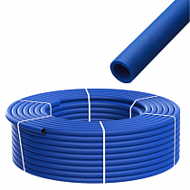 Труба вода ПНД ПЭ-100 Дн20х2.0 (бухта 200м)/питьевая СИНЯЯ SDR 13.6 на сайте Стройсервис
