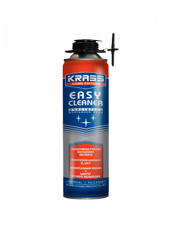 Очиститель монтажной пены KRASS Home Edition EASY Cleaner 500 мл на сайте Стройсервис
