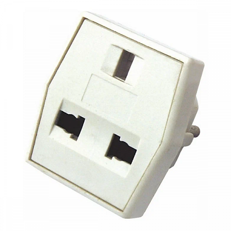 REXANT сет. вилка-переходник (адаптер) квадрат. 10А рос, евро, англ. станд. (ABS-пластик) 11-1011 на сайте Стройсервис
