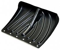 Лопата Снег пластмас. 440*315мм "Крепыш" с планкой б/черенка на сайте Стройсервис
