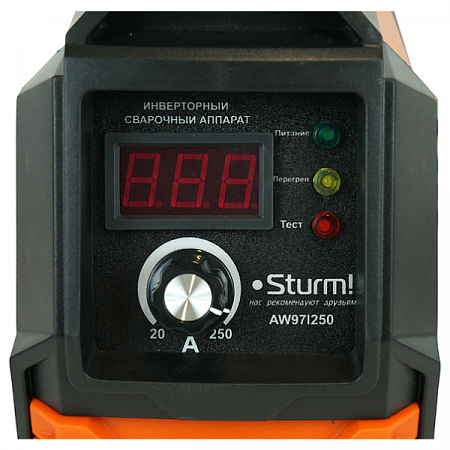 Сварочный инверторный аппарат AW-97I250 Sturm