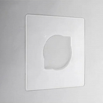 Рамка декоративная прозрачная 140х140мм СВЕТОПРИБОР на сайте Стройсервис
