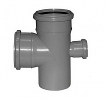 Крестовина канализ. серая Ду 110*110* 50мм 90° PP-Н Flextron на сайте Стройсервис
