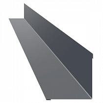 Угол внутренний 50мм*50мм*2м RAL 7024 Серый графит на сайте Стройсервис
