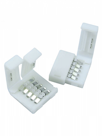 Коннектор для жесткого соедин св/д лент RGBW IP20 GSC10-RGBW-SS-IP20 521010 General на сайте Стройсервис
