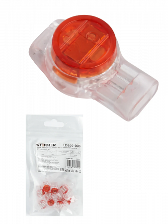 STEKKER Скотч-лок изол. K3 0.4-0.9мм (1.67мм)(DIY упак. 10шт) врез конт гидроф. гель LD800-003 39550 на сайте Стройсервис
