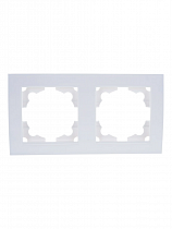 Рамка 2-м Бриллиант горизонт. белая 7947465 UNIVersal на сайте Стройсервис
