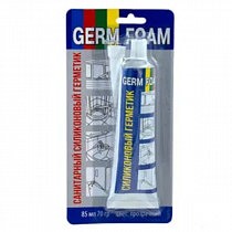 Герметик силиконовый универсальный белый 85мл GERM FOAM на сайте Стройсервис
