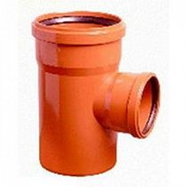 Тройник канализационный наруж. PP-H D110*50*90° Flextron на сайте Стройсервис
