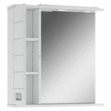 Шкаф-зеркало Cube 65, эл. левый DC5006HZ Домино (1)