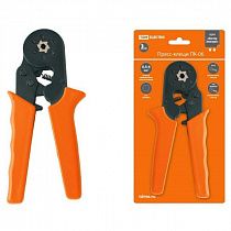 Кримпер для обжима наконечников НШВИ 0,5–6мм 6-граней/закаленная сталь ПК-06 TDM на сайте Стройсервис
