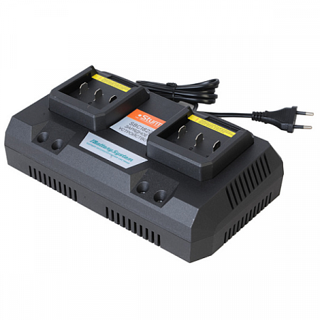 Устройство зарядное (18 В; 2х4 А) для дрелей и шуруповертов Sturm SBC1822 на сайте Стройсервис
