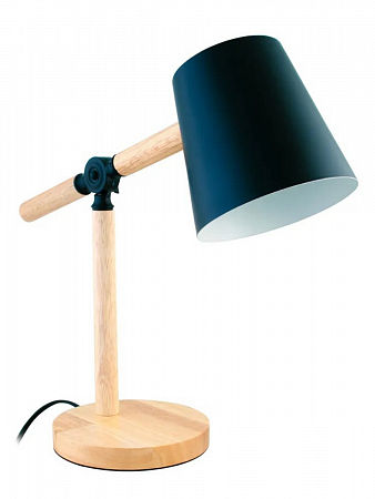 СТАРТ СТ83 св-к настольный 40W E27 металл/дерево/резина черный на сайте Стройсервис
