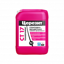 Грунтовка гл. проник. универсальная 10л Церезит СТ17 Transparent ЗИМА *60 на сайте Стройсервис
