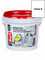 "DALI" краска для стен и потолков (PROFESSIONAL) база А - 0,9л. на сайте Стройсервис
