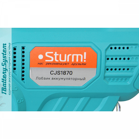 Лобзик аккумуляторный 1BatterySystem (без ЗУ и АКБ) CJS1870 Sturm