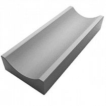 Лоток  водосток серый ( 500 х 160 х 50мм) вес 6,7кг. вибролитьё (1п.-99шт/663кг)  на сайте Стройсервис
