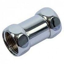 Соединение  прям. г/г 3/4"х3/4" ( хром) пара LUXON на сайте Стройсервис
