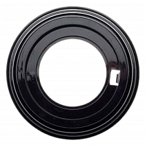 Рамка 1-м Лизетта ретро ABS-пластик черн. Bironi BF1-610-23 на сайте Стройсервис
