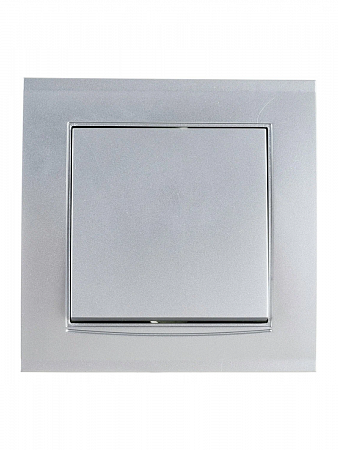 Выключатель 1-кл. СП Бриллиант 10А IP20 серебр. на сайте Стройсервис
