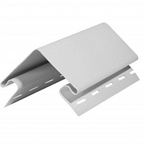 Угол наружный к сайдингу FineBer Classic Color, белый 3000мм  на сайте Стройсервис
