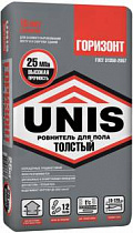 Пол -Наливной универсальный UNIS  Горизонт быстротвердеющий  25кг на сайте Стройсервис
