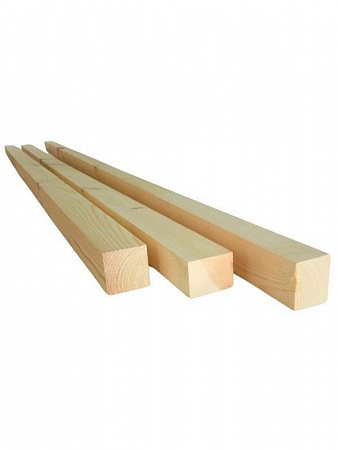 Брусок профилированный 40*40*3000 сорт АВ Хвоя на сайте Стройсервис
