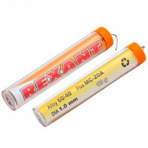 Припой с канифолью 10гр. d1.0мм Rexant 09-3101 на сайте Стройсервис
