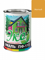 Эмаль ПФ-115 ЭКО желтая фас. 0.8 кг на сайте Стройсервис
