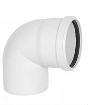 Отвод "Люкс" Д110/90° на сайте Стройсервис
