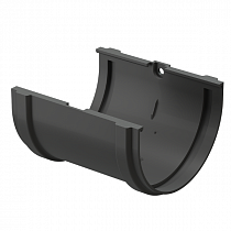 Соединитель желоба Docke PREMIUM графит ПВХ на сайте Стройсервис
