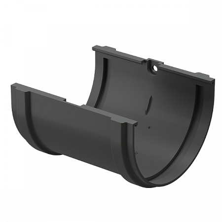 Соединитель желоба Docke PREMIUM графит ПВХ на сайте Стройсервис
