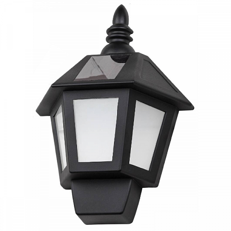 Светильник фасадный ERAFS08-36 Фонарь 2 режима (огонь/холодный свет) 40LED 7лм солнечная батарея  на сайте Стройсервис
