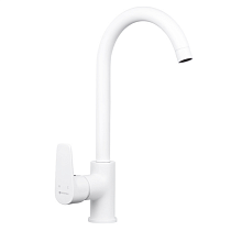 Смеситель для кухни GROSS AQUA Evo Matt White 3118297MW-B-02 на сайте Стройсервис
