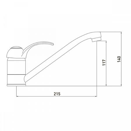 Смеситель для кухни GROSS AQUA Arabik 3501516C-G0146