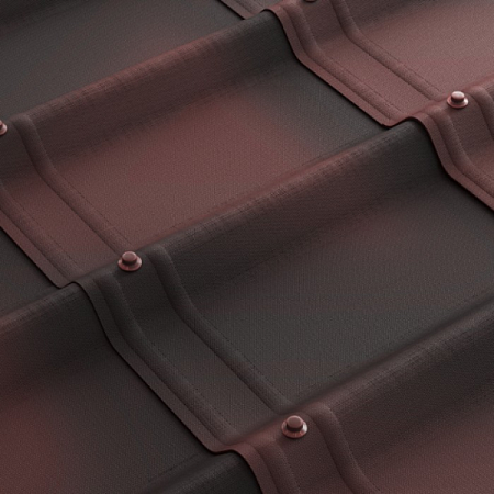 Черепица Ондувилла КРАСНЫЙ БАРХАТ / Onduvilla RED VELVET (red3d) 15/900 (1)