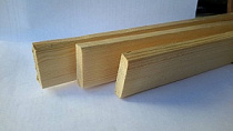 Нащельник Сосна плоский 45*10мм *2,5м сорт А на сайте Стройсервис
