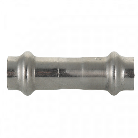 Муфта нерж. сталь соединительная D28 Valtec (2)