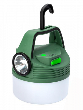 Космос фонарь кемпинговый KOS616Lit(лит.акк.3,7V2,4Ah) св/д 16W+3W,320lm+130lm,39м2,ABS,з/у USB,IP54 на сайте Стройсервис
