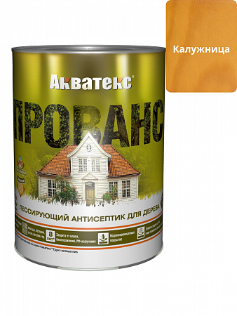 Антисептик лессирующий для дерева Акватекс ПРОВАНС калужница 0,75л на сайте Стройсервис
