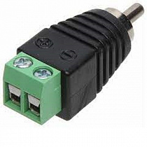 Разъем штекер RCA с клеммной колодкой SR-RCA-PV SarmatT 00085200 на сайте Стройсервис
