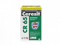 Гидроизоляционная смесь Ceresit СR-65 WATERPROOF 20кг (Церезит) на сайте Стройсервис
