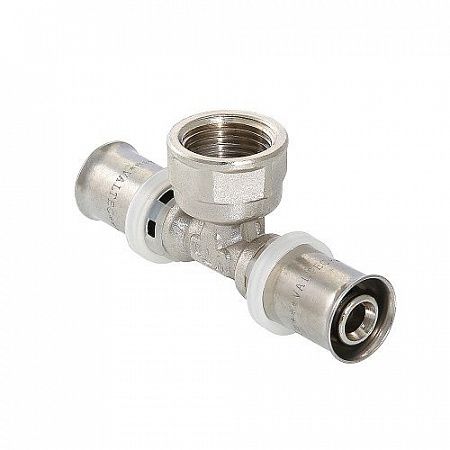 ПРЕСС VALTEC Тройник 20х3/4"ВРх20  на сайте Стройсервис
